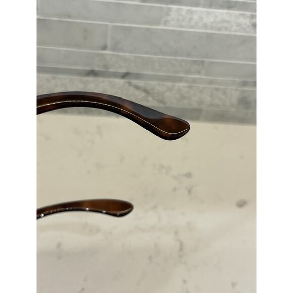 Ray-Ban Unisex Tortoise RB 4075 642/57 Wrap Sunglasses "FRAMES ONLY" - Picture 3 of 8